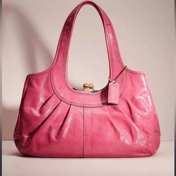 Coach | Bags | Coach Ergo Pleated Frame Satchel | Poshmark